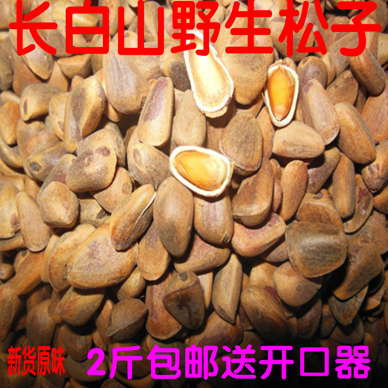 东北野生新鲜生松子未加工不开口长白山红松子原味零食坚果