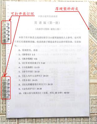 小提琴中国12大名曲简谱集梁祝金色渔舟红军花儿丰收思乡春节全套
