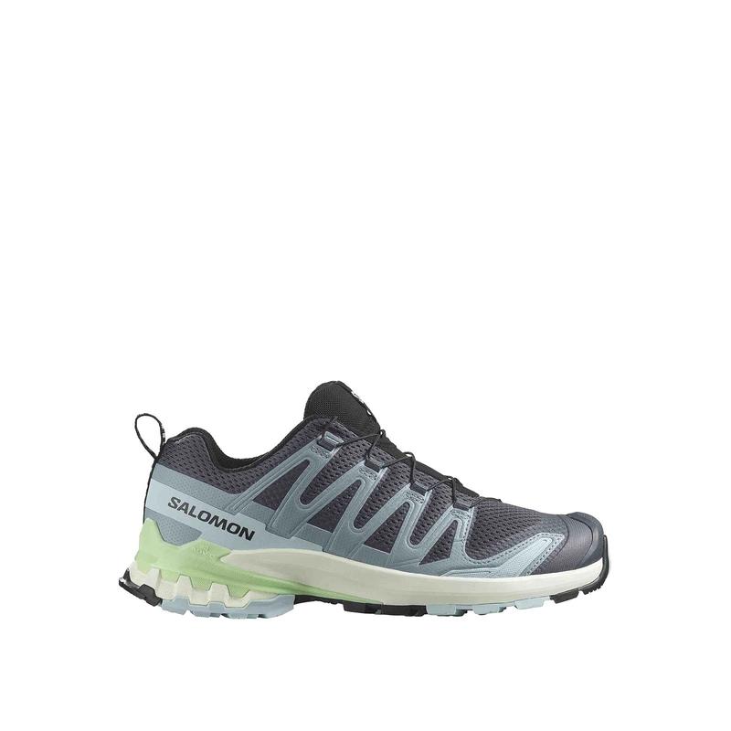 SALOMON萨洛蒙女士越野跑鞋防滑透气耐磨支撑性强小牛皮网面