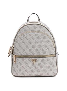 代购GUESS女士双肩包多口袋设计轻便携带日常收纳防泼水表面