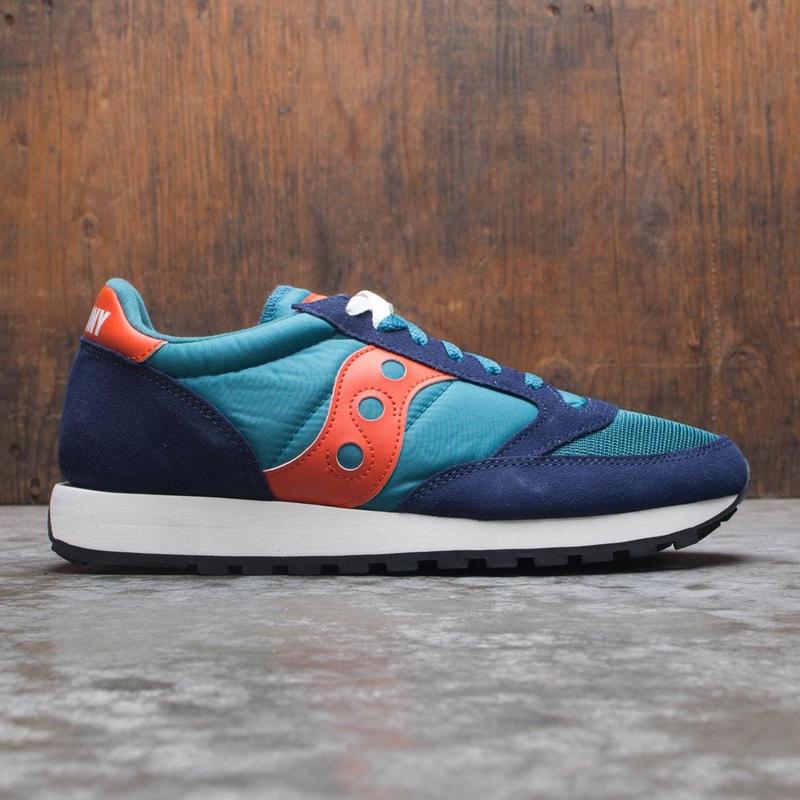 SAUCONY/索康尼越野跑鞋经典复古蓝灰绿橙色系