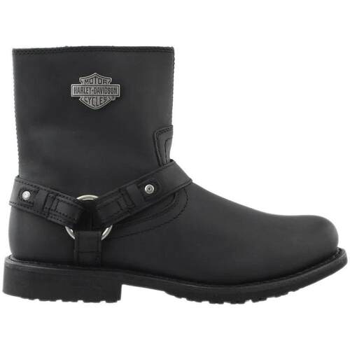 代购Harley Davidson哈雷戴维森男士骑行靴Goodyear固特异工艺