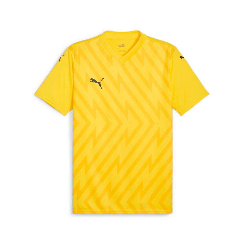 海外代购Puma/彪马男士运动T恤吸湿排汗V领短袖足球训练比赛竞技