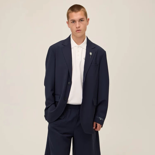 代购Kith for Wilson 男士西装外套羊毛商务正装时尚夹克男装网