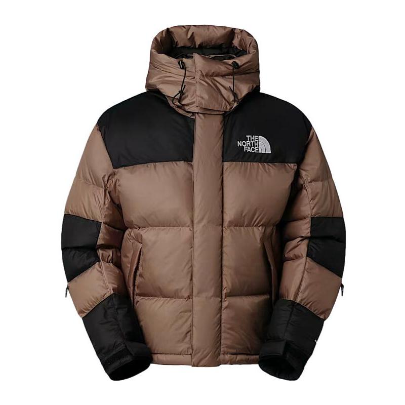 代购THE NORTH FACE北面男士羽绒服保暖防风耐磨连帽拼色长款