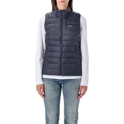 代购PATAGONIA女士马甲保暖轻便羽绒再生户外秋冬外套环保简约