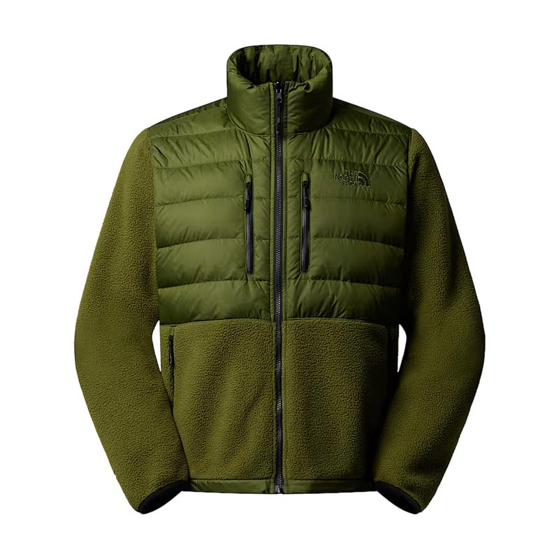 THE NORTH FACE北面男士羽绒服保暖防风耐用立领拼接短款涤纶