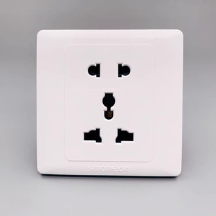 五孔插座 多功能二三插通用港英5眼三孔二孔四孔墙壁电源面板86型