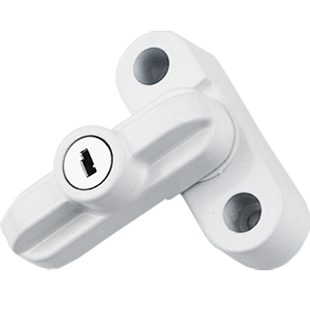 塑钢门窗安全锁外内开窗户儿童安全防盗锁扣窗户卡锁头平开门把手