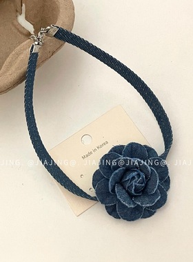 复古设计感性感锁骨链项链