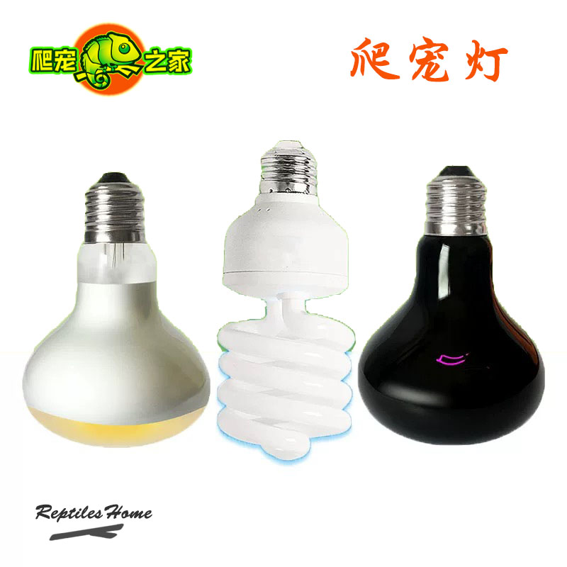 爬宠饲养箱缸加热日灯夜灯变色龙鬃狮蜥蜴保温灯UVB紫外线补钙灯