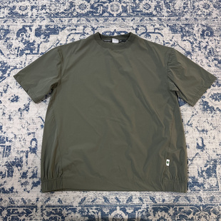 次品处理 梭织圆领运动套装男夏季休闲透气跑步短裤宽松速干短袖