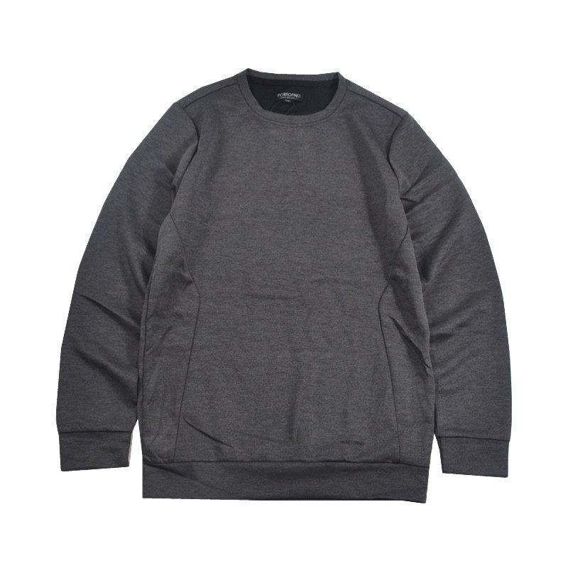 클리어런스 특가 봄 가을 얇은 스웨트 스포츠 캐주얼 속건 편안한 풀오버 탑 라운드 넥 긴팔 티셔츠 트렌디 남성