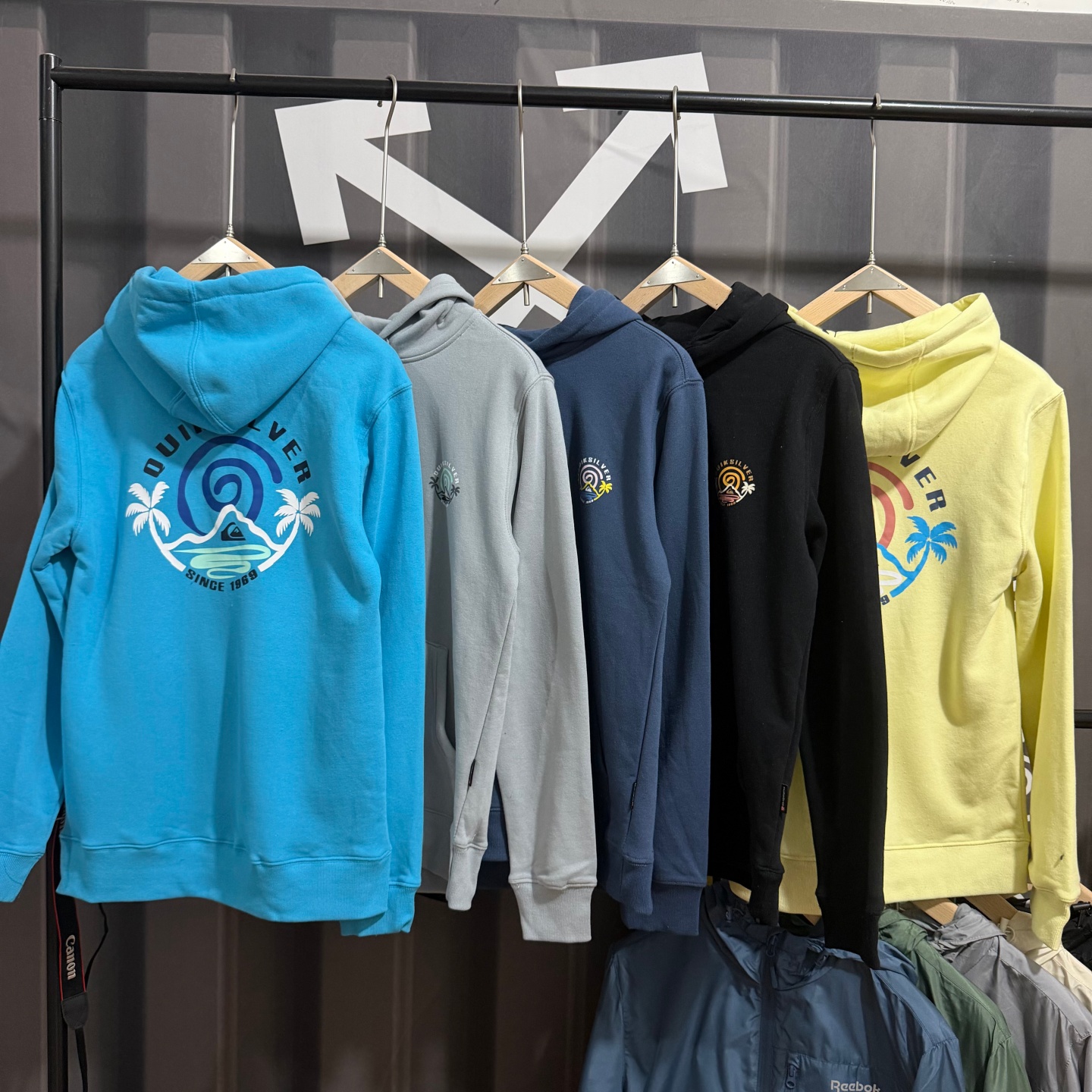 美式休闲quiks连帽卫衣男2025秋冬加绒宽松春秋潮牌印花薄绒帽衫