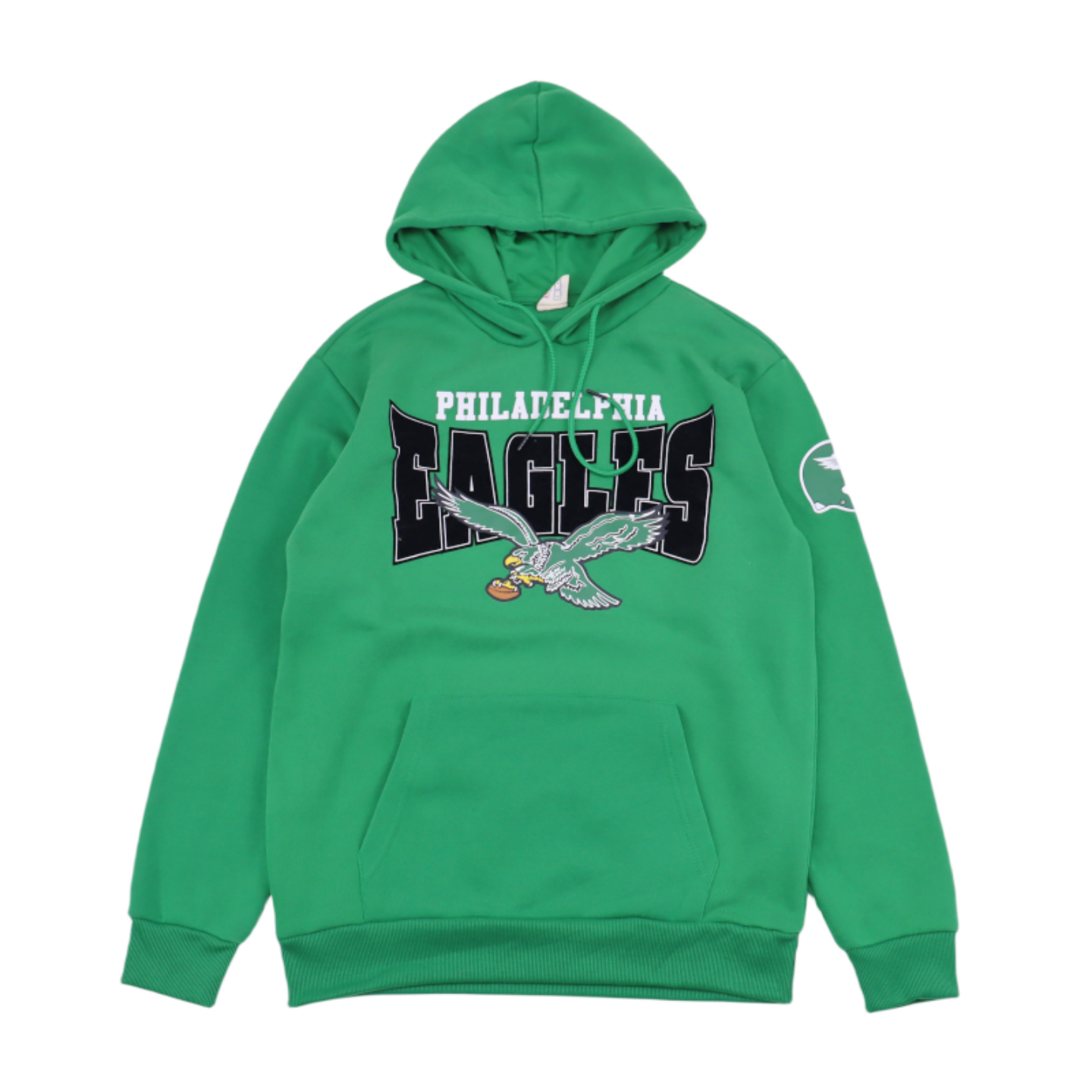 次品处理 美职橄榄球秋冬加绒连帽运动卫衣保暖透气宽松潮套头衫