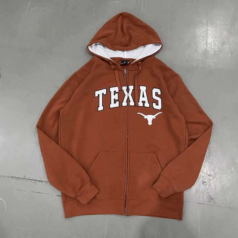 运动休闲加肥加大拉链连帽卫衣