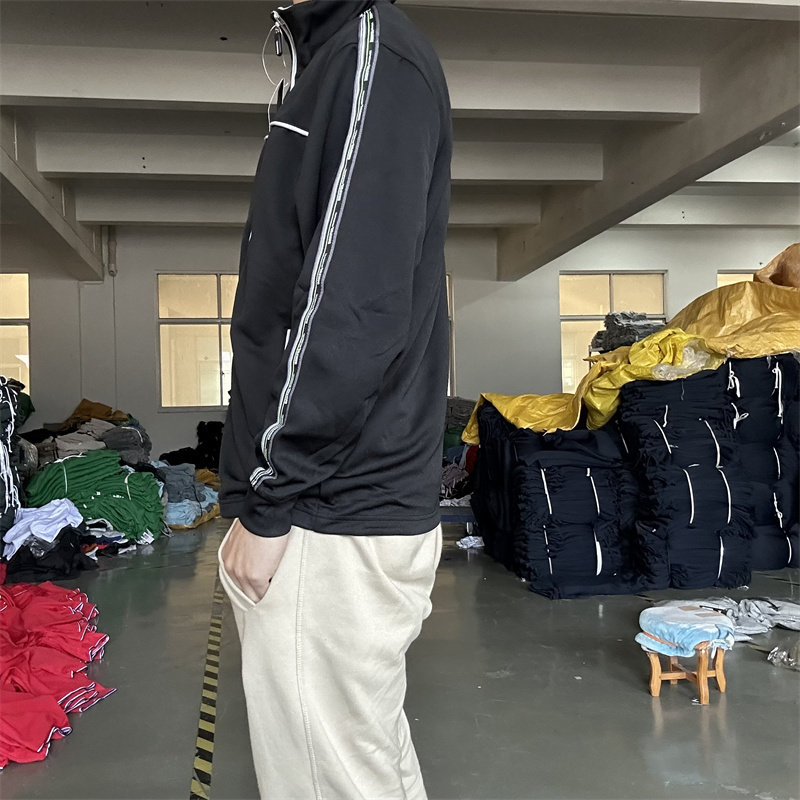 일본 패션 브랜드 던롭 모터스포츠 캐주얼 레트로 웨빙 지퍼 가디건 스포츠 속건성 스웨트셔츠 재킷