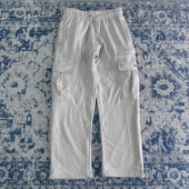 次品处理 男潮 卫裤 西海岸美式 嘻哈oversize加绒重磅运动宽松工装