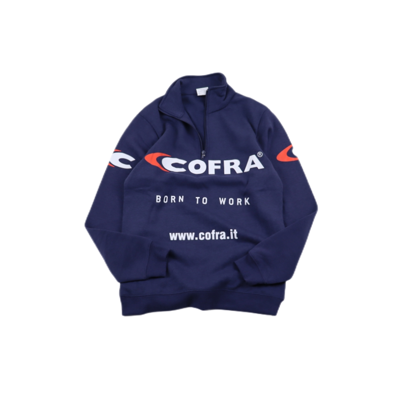 COFRA 트렌디한 아웃도어 스포츠 벨벳 스웨트셔츠 러닝 피트니스 스포츠 캐주얼 하프 지퍼 풀오버 ??스탠드업 칼라 탑