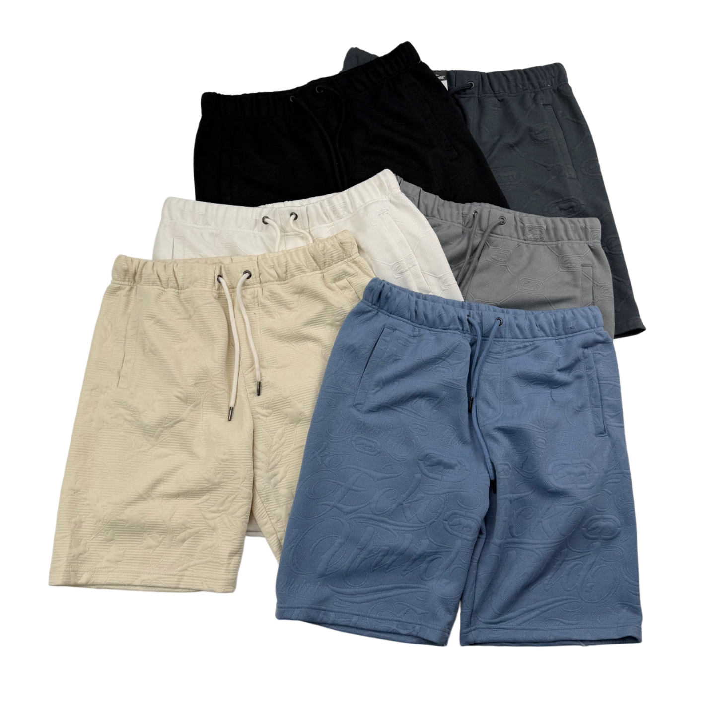 北美潮牌立体满印美式休闲短裤 质感很棒嘻哈街舞运动透气五分裤