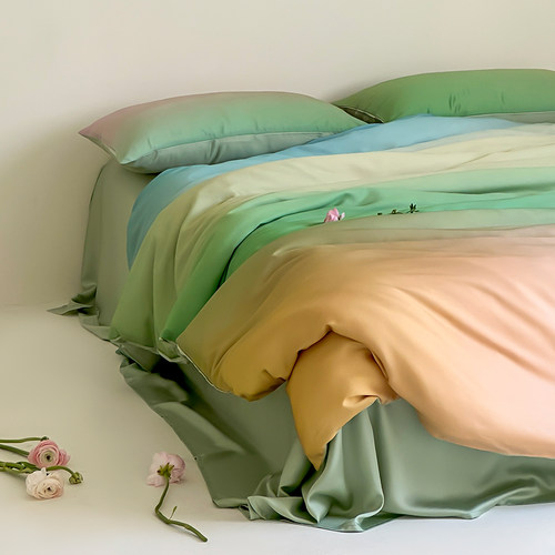 高奢法式浪漫复古床单全棉四件套