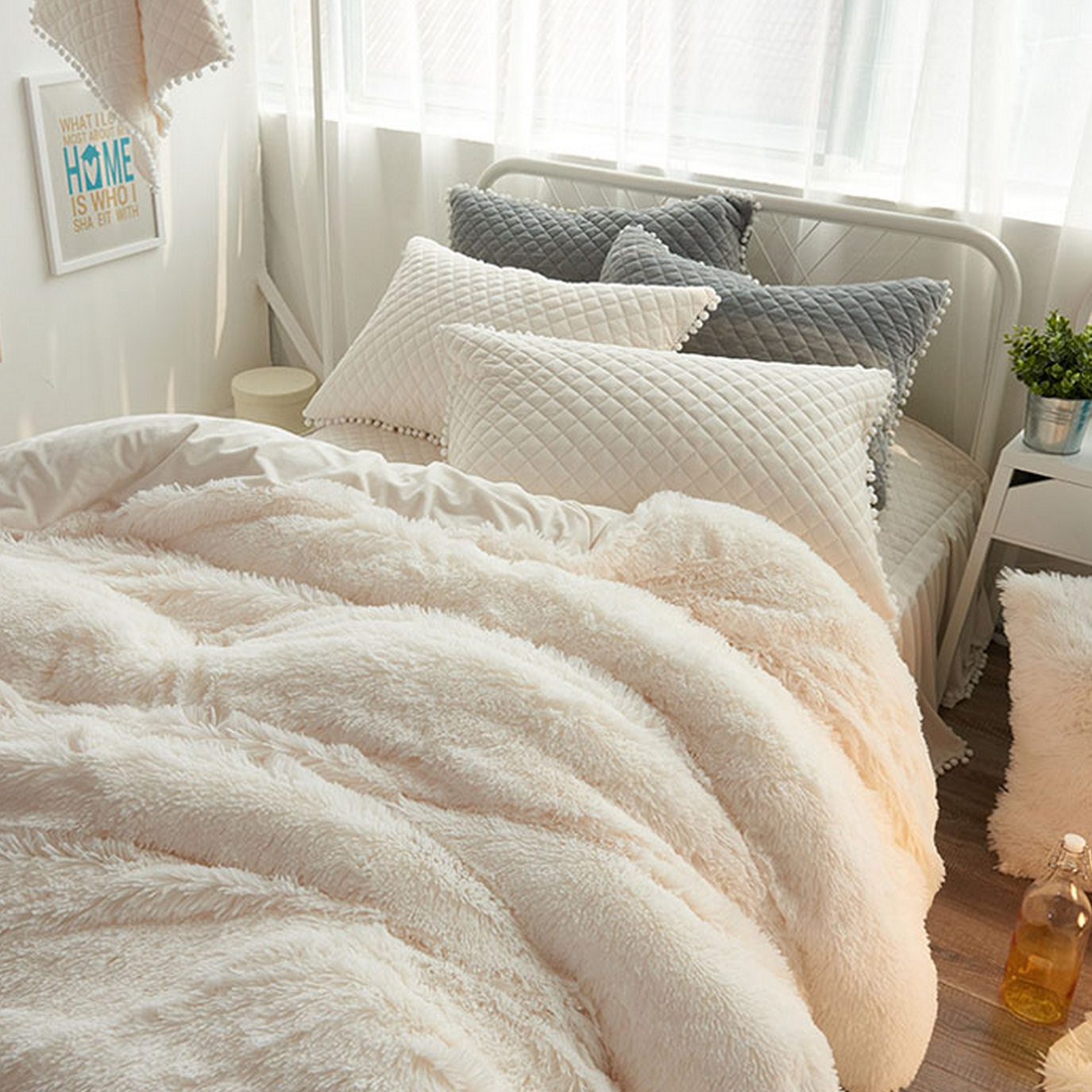 法莱绒韩式风冬季保暖床品四件套