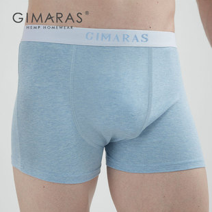 GIMARAS/吉麻良丝男士抑菌内裤健康舒适汉麻内裤柔软贴合平角裤男