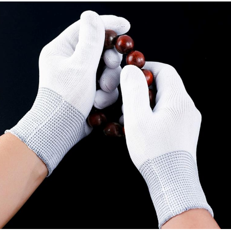 文玩手套纳米加厚抛光耐磨提盘珠设计核桃星月通用专业包浆工具