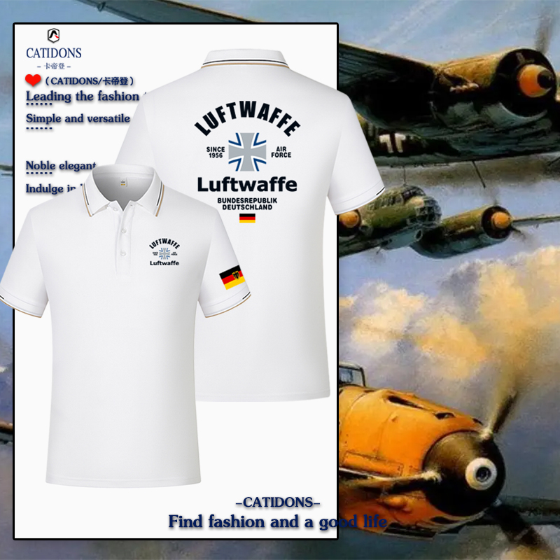 德国陆军空军德意志联邦polo衫