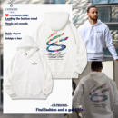 2025库里亚洲中国行CURRY同款 定制 彩色logo连帽卫衣篮球训练帽衫