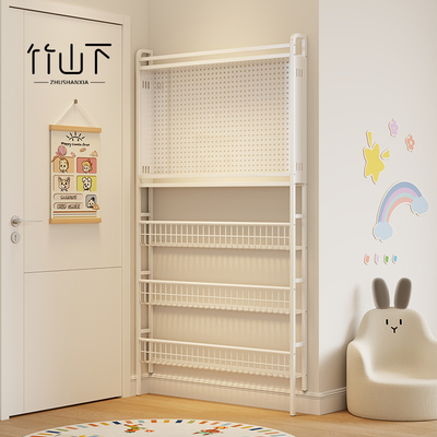 【免打孔】超薄9cm门后书架