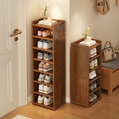鞋架小窄门口不占空间家用多层入户收纳简易楼道出租房用极窄鞋柜
