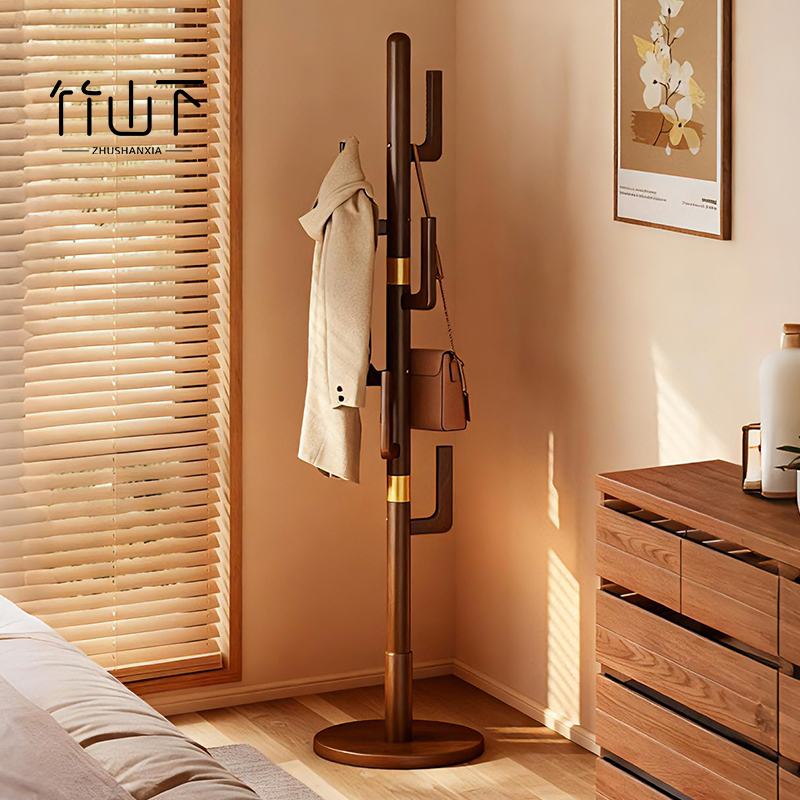 清仓价【进口实木】仙人掌衣帽架