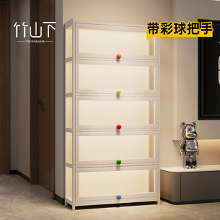 手办展示盒亚克力痛柜摆件谷子萌粒透明展示柜立牌娃娃周边展示架