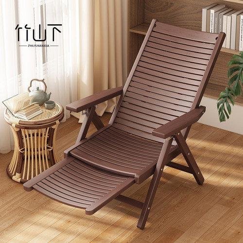 竹山下折叠椅躺椅清凉一夏免安装