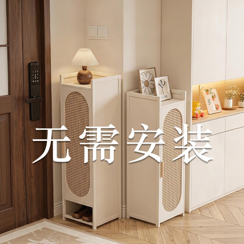 免安装鞋柜家用门口2026新款入户门折叠小窄门外走廊用鞋架子图片