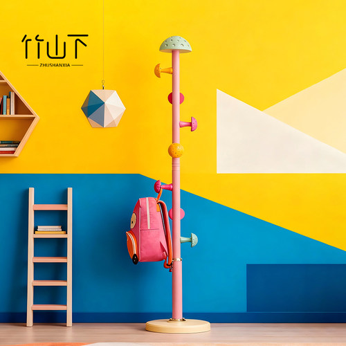 衣架落地家用立式衣帽架挂包架