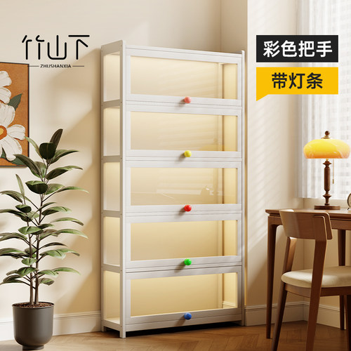 玩具娃娃亚克力透明带灯