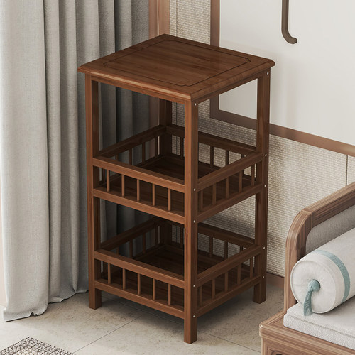 竹山下新中式楠竹边几小桌子