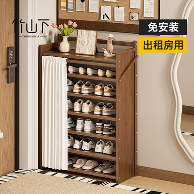 折叠鞋架免安装家用门口2025新款