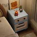 创意儿童床头柜男孩卧室床边柜替代品小型置物架机器人卡通收纳柜