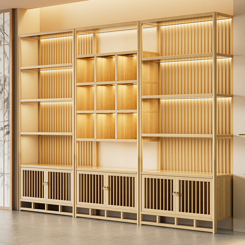 【品牌保障】新中式博古架