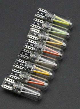 汽车货车12VT10LED灯泡24v示宽灯小灯泡牌照灯顶灯插泡仪表灯超亮