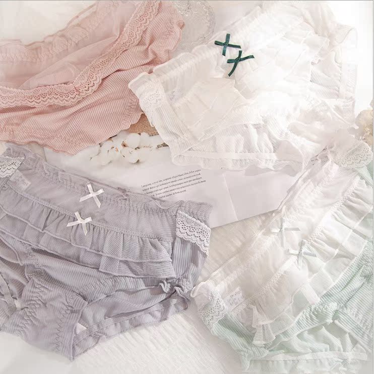 舒适中腰弹力冰丝透气薄款内裤