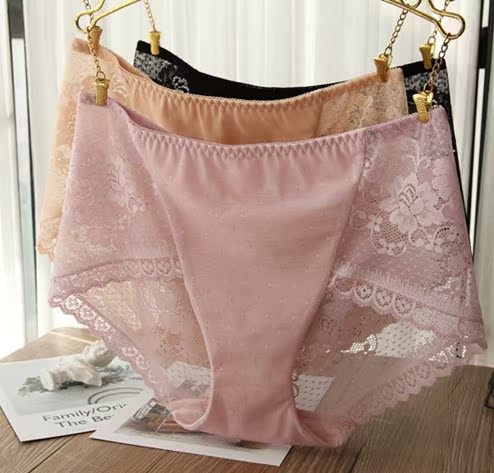 n200出口韩国订单女士XL网纱内裤