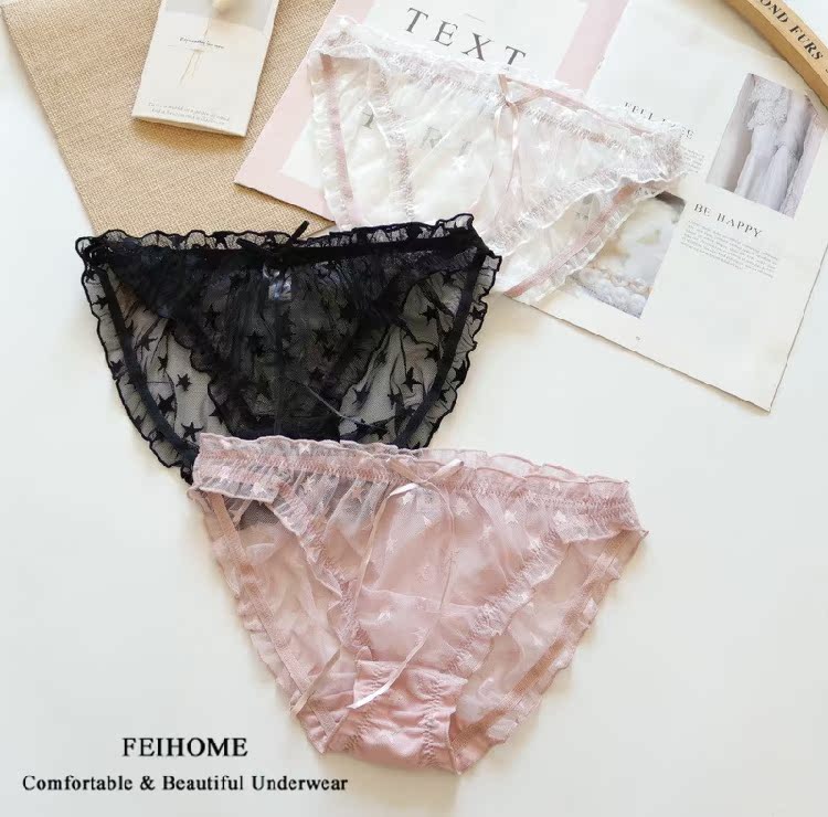 n431女士中低腰性感mlxl女生内裤