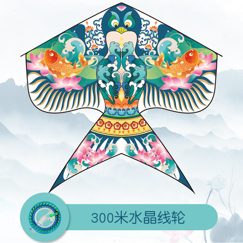 2026潍坊传统网红燕子风筝成人儿童专用放飞沙燕金鱼风筝微风易飞