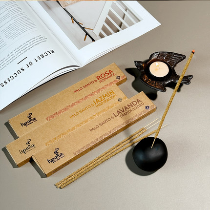 ISPALLA手作熏香 天然植物秘鲁圣木线香家居日常瑜伽冥想净化空间