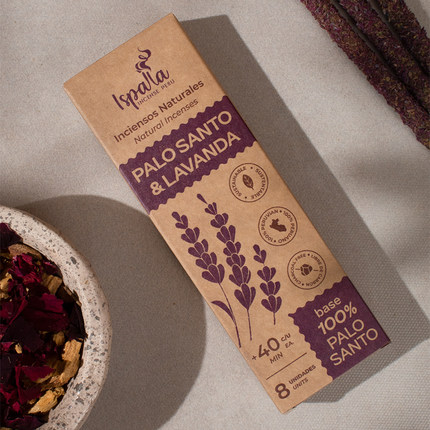 ISPALLA手作熏香 天然有机秘鲁圣木配方瑜伽冥想净化空间宠物适用