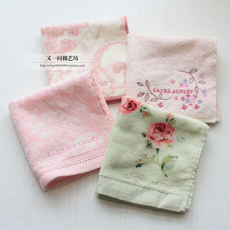 Stains flaws Exports Day One LAURA ASHLEY Jacquard weave soft Cotton Kerchiefin the Home Fabric , Towel/Bath towel/Bathrobes , Towel/Washcloth  category - from Buy2taobao.com to provide professional Taobao agent buy service